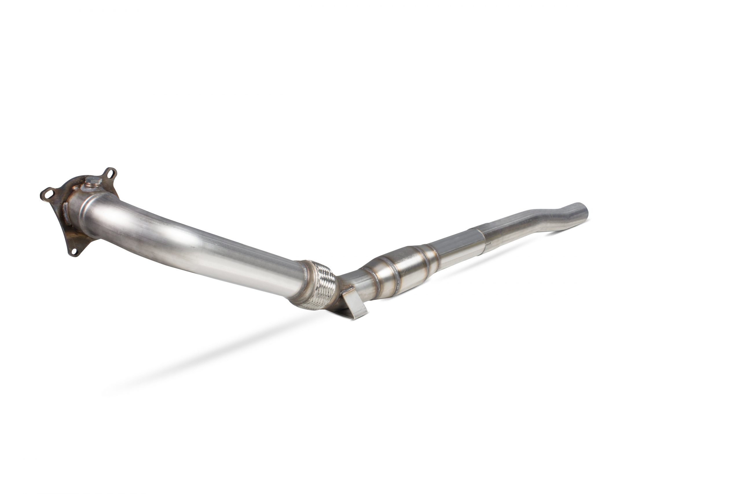 Scorpion Exhausts Audi TT Mk2 2.0 TFSi 2006 2014 Downpipe with high flow sports catalyst