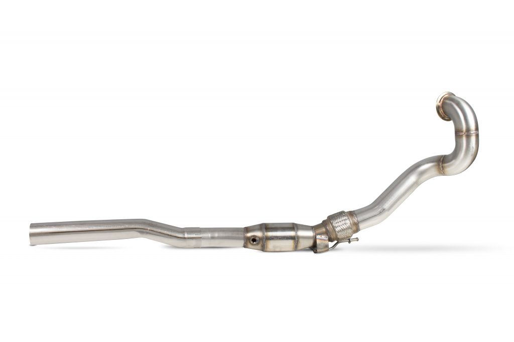 Scorpion Exhausts Audi S1 2.0 TFSi Quattro 2014 2018 Downpipe with high flow sports catalyst