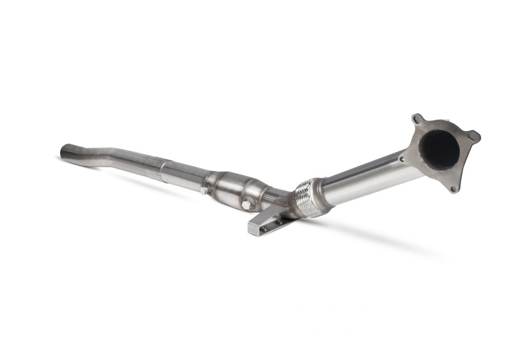 Scorpion Exhausts Audi S3 8P 2006 2012 Downpipe with a high flow sports catalyst