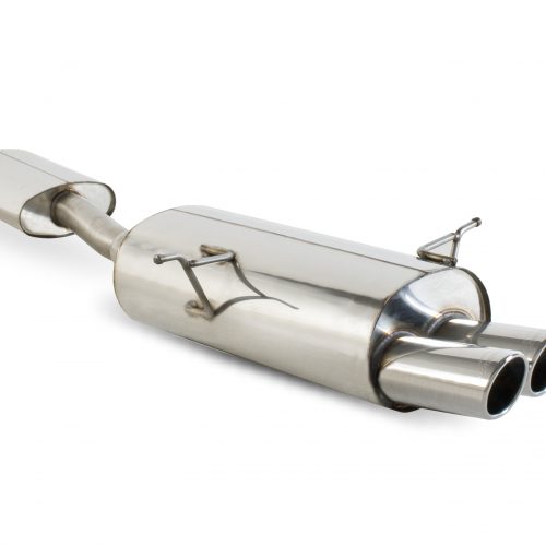 Scorpion Exhausts BMW E46 316/318  1998 2005 Cat-back System – Monaco (twin) Tips