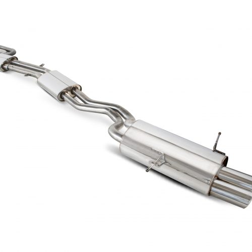 Scorpion Exhausts BMW E46 320/325/330  2000 2006 Cat-back System – Monaco (twin) Tips