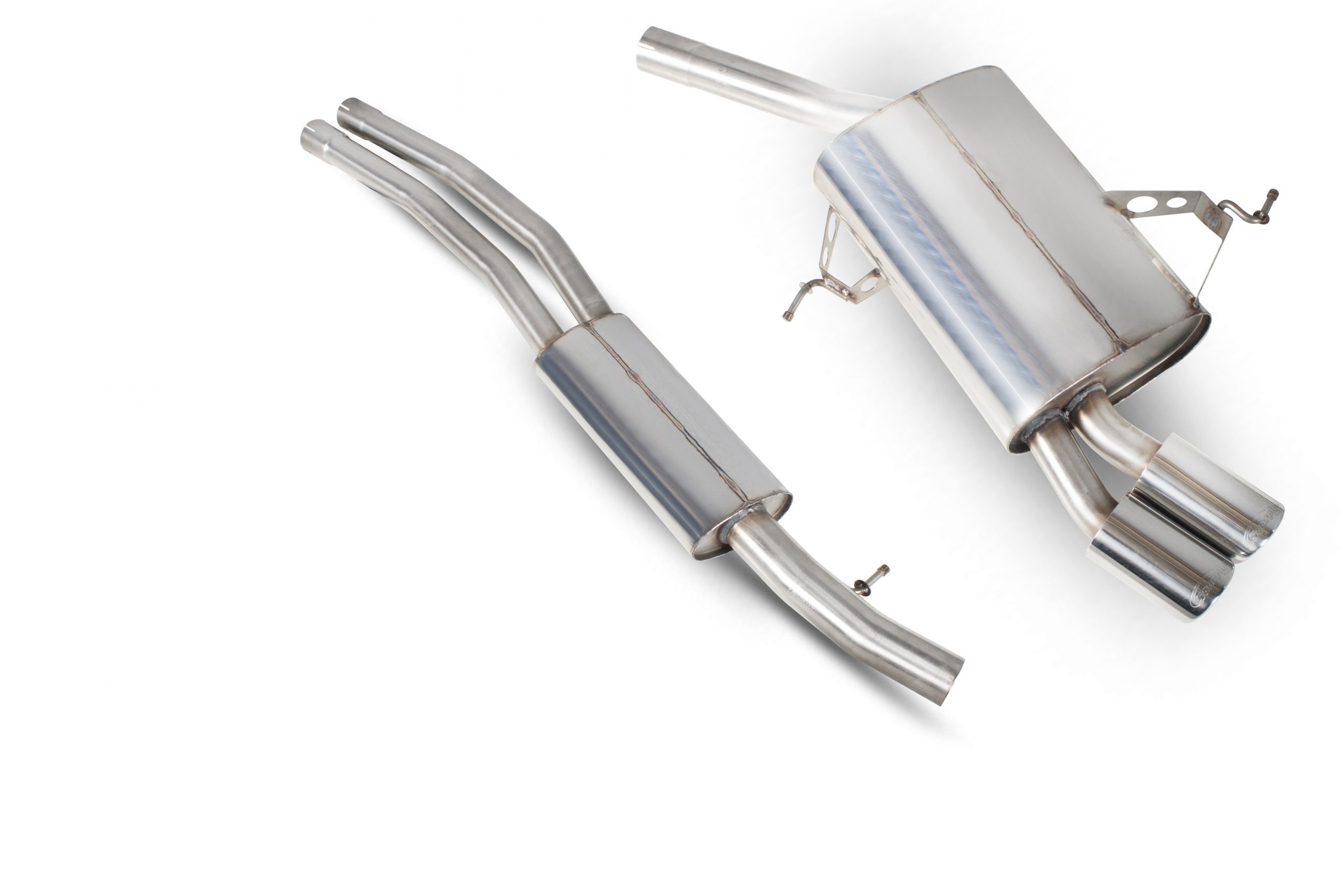 Scorpion Exhausts BMW E90 E91 E92 325/328/330 2006 2007 Cat-back System – Daytona Tips
