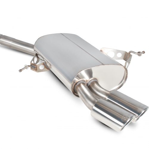 Scorpion Exhausts BMW E90 E91 E92  325/328/330 2007 2013 Rear silencer only – Daytona Tips