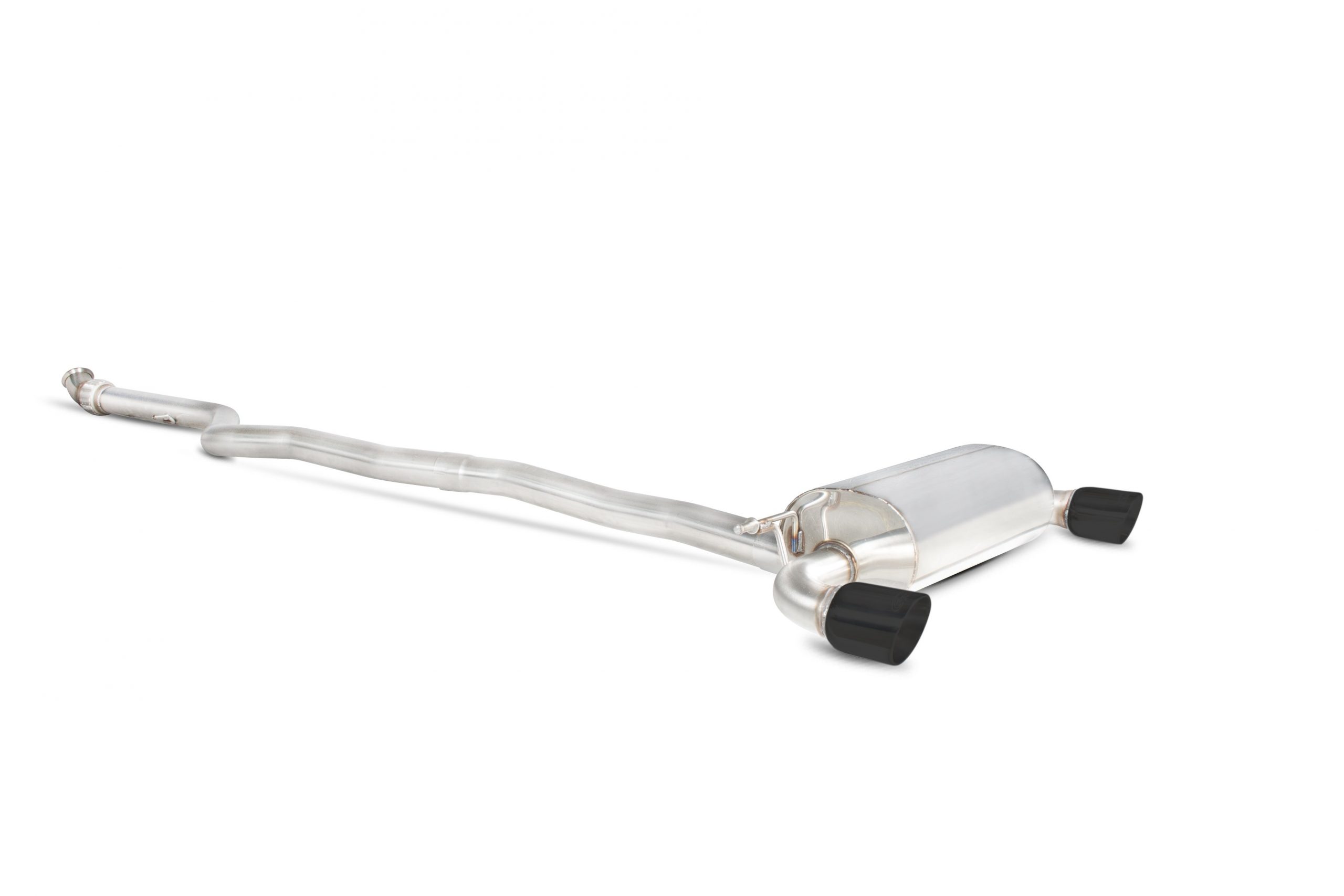 Scorpion Exhausts BMW M135i 2012 2015 Non-resonated cat-back system – Daytona Ceramic Tips