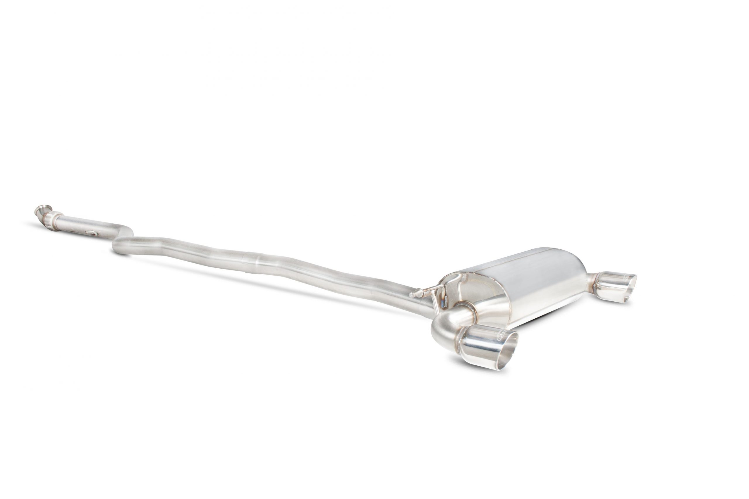 Scorpion Exhausts BMW M135i 2012 2015 Non-resonated cat-back system – Daytona Tips