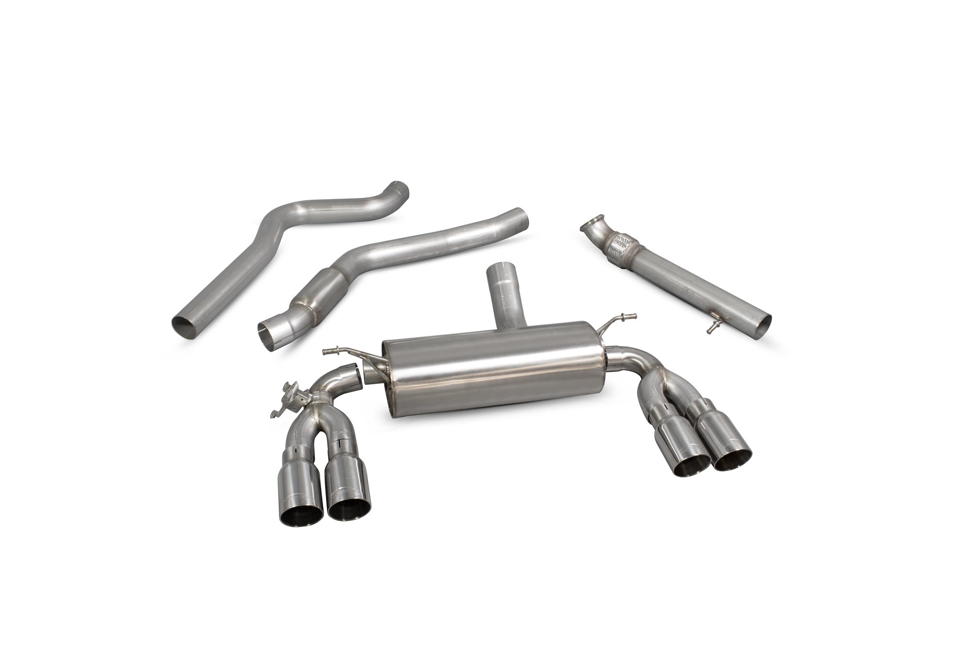 Scorpion Exhausts BMW M2 F87 Non GPF Model Only 2016 2020 Cat-back system with electronic valve – Daytona Tips