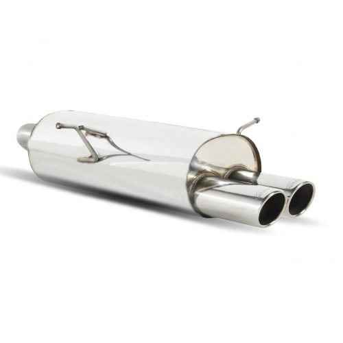 Scorpion Exhausts BMW E46 320/325/330 2000 2006 Rear silencer only – Monaco (twin) Tips