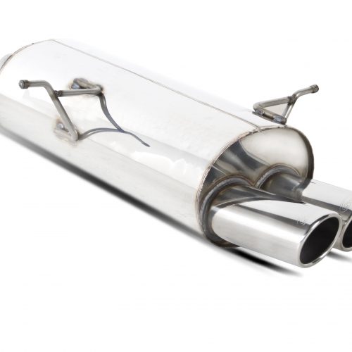 Scorpion Exhausts BMW E46 316/318   1998 2005 Rear silencer only – Monaco (twin) Tips