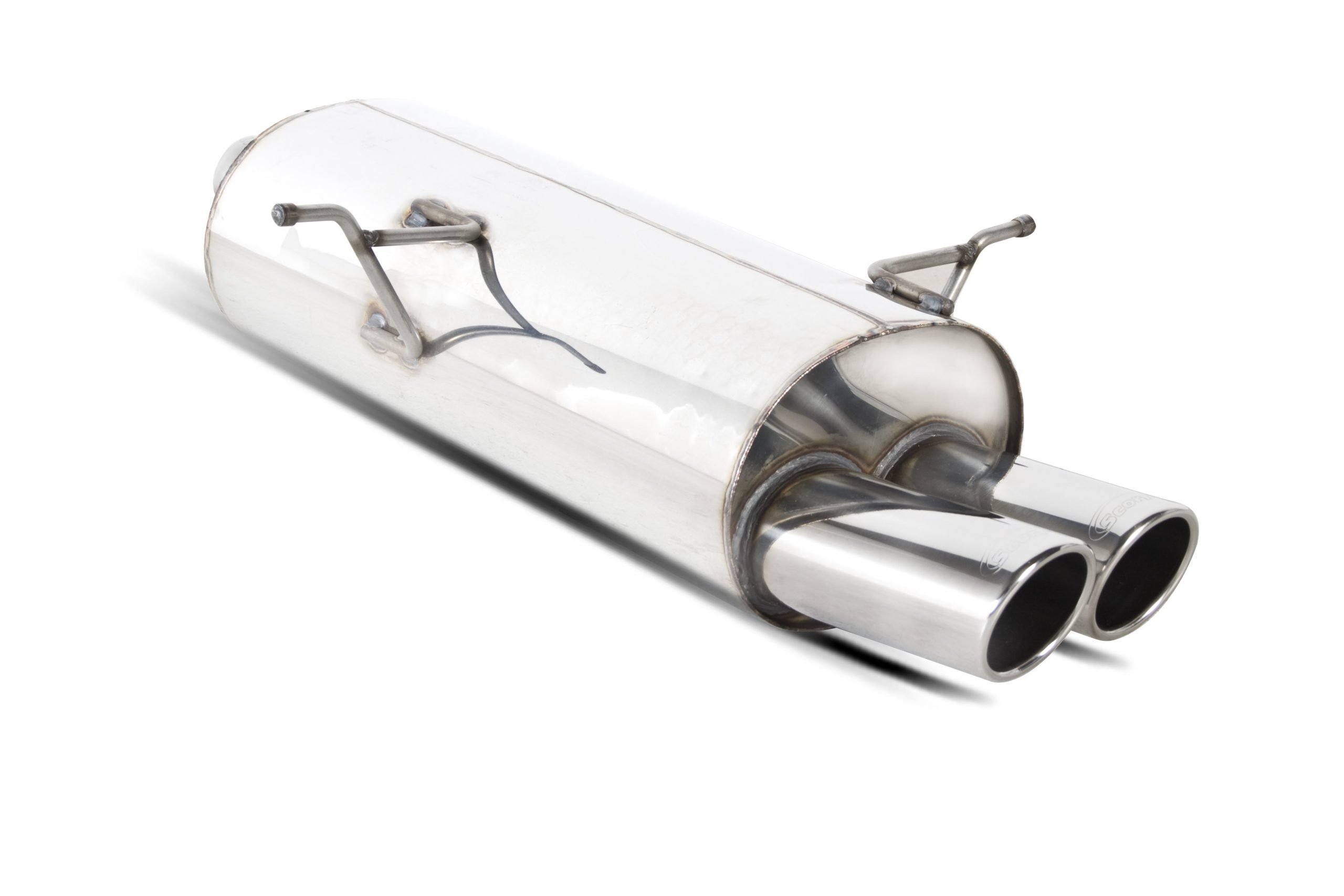 Scorpion Exhausts BMW E46 316/318 1998 2005 Rear silencer only – Monaco (twin) Tips