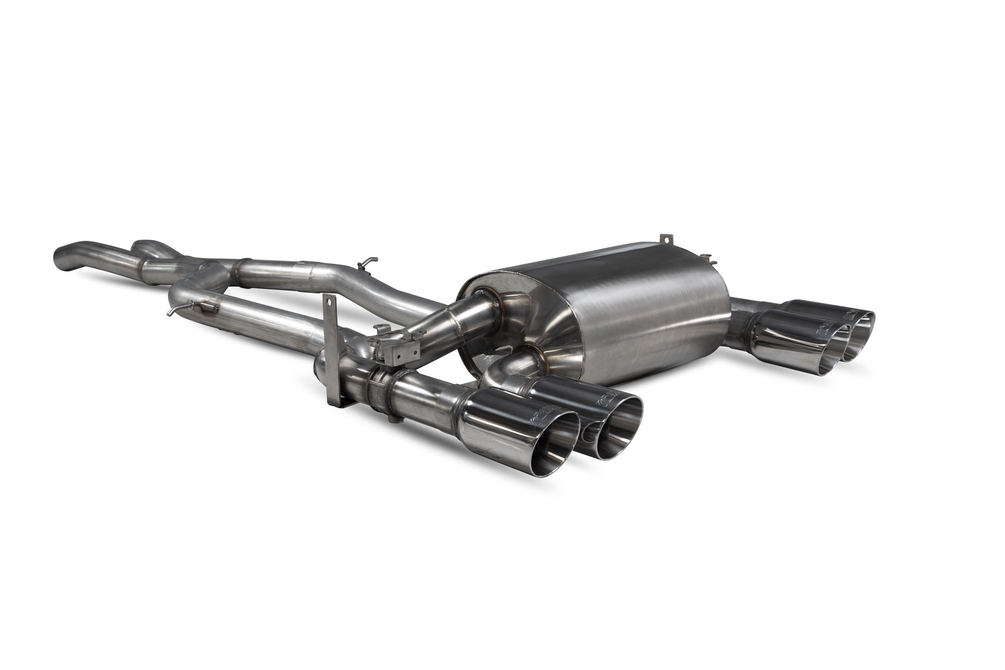 Scorpion Exhausts BMW BMW F80 M3 / M4 F82 F83 2014 2018 Non-res cat-back system with electronic valves – Daytona Tips