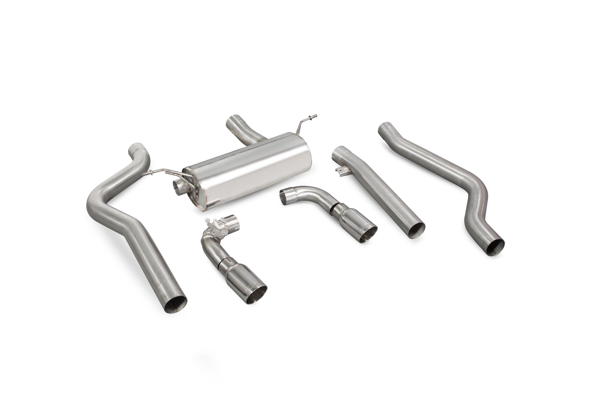 Scorpion Exhausts BMW M240i 2016 2018 Non-res cat-back system with electronic valves – Daytona Tips
