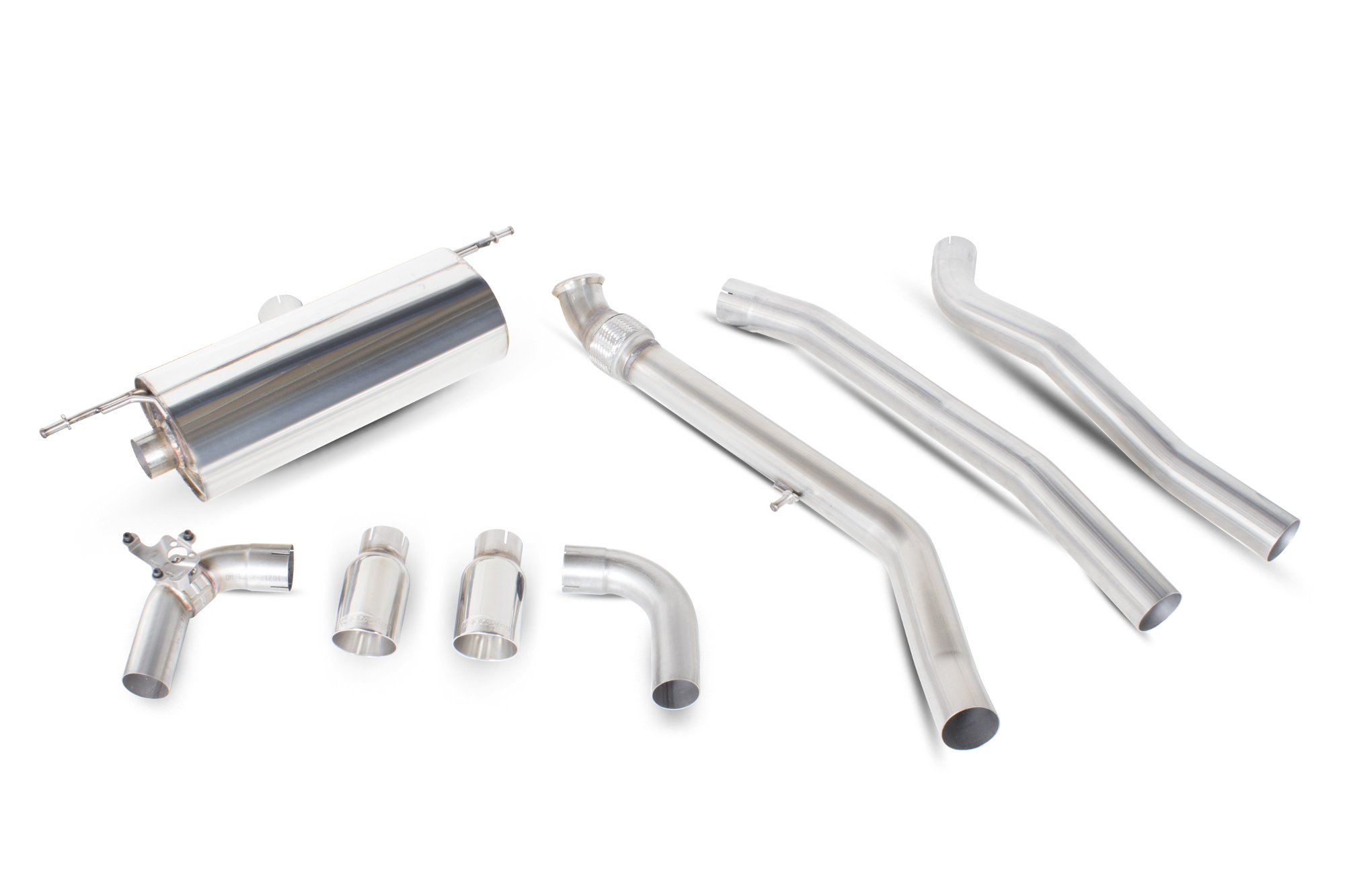 Scorpion Exhausts BMW M235i 2014 2016 Cat-back system with electronic valves – Daytona Ceramic Tips