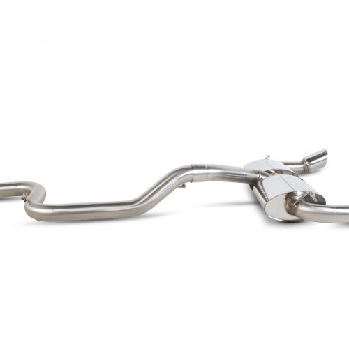 Scorpion Exhausts Ford Focus MK2 RS  2009 2011 Non-resonated cat-back system – Daytona Tips