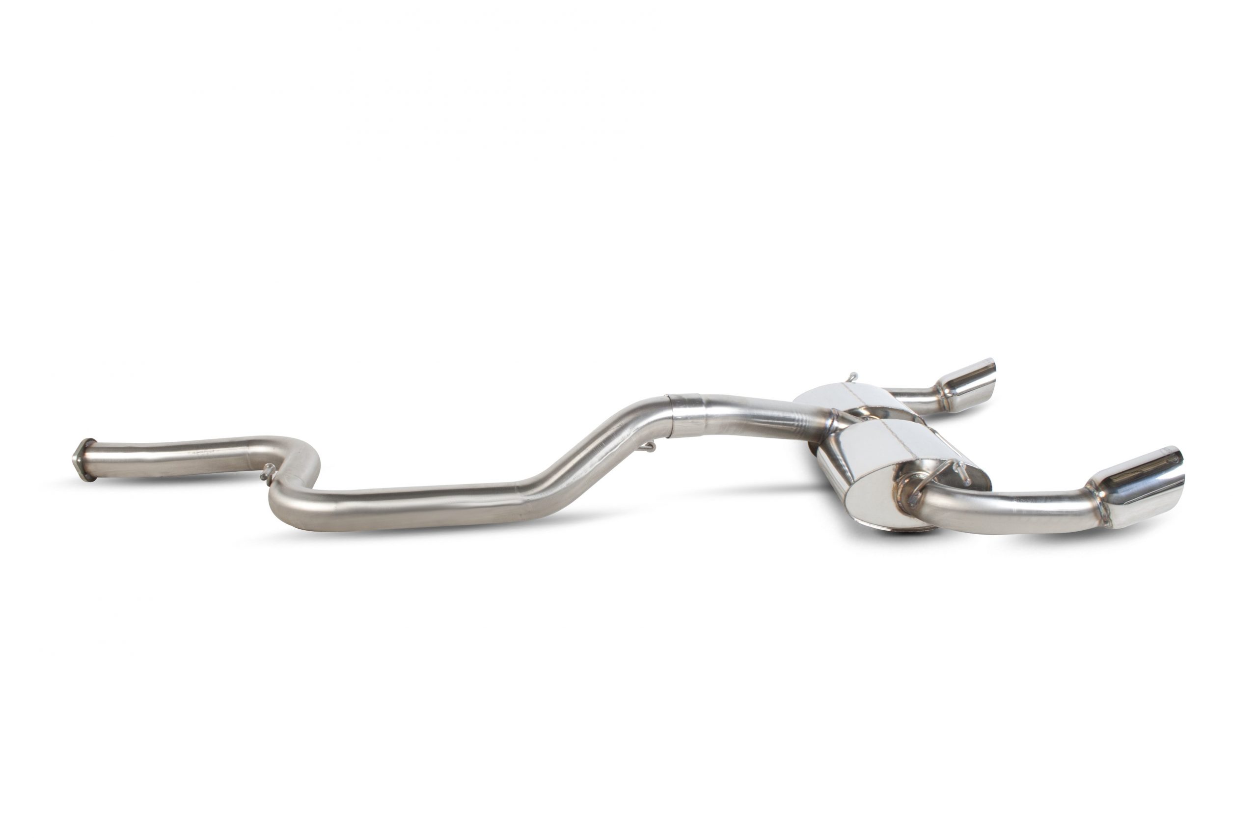 Scorpion Exhausts Ford Focus MK2 RS 2009 2011 Non-resonated cat-back system – Daytona Tips