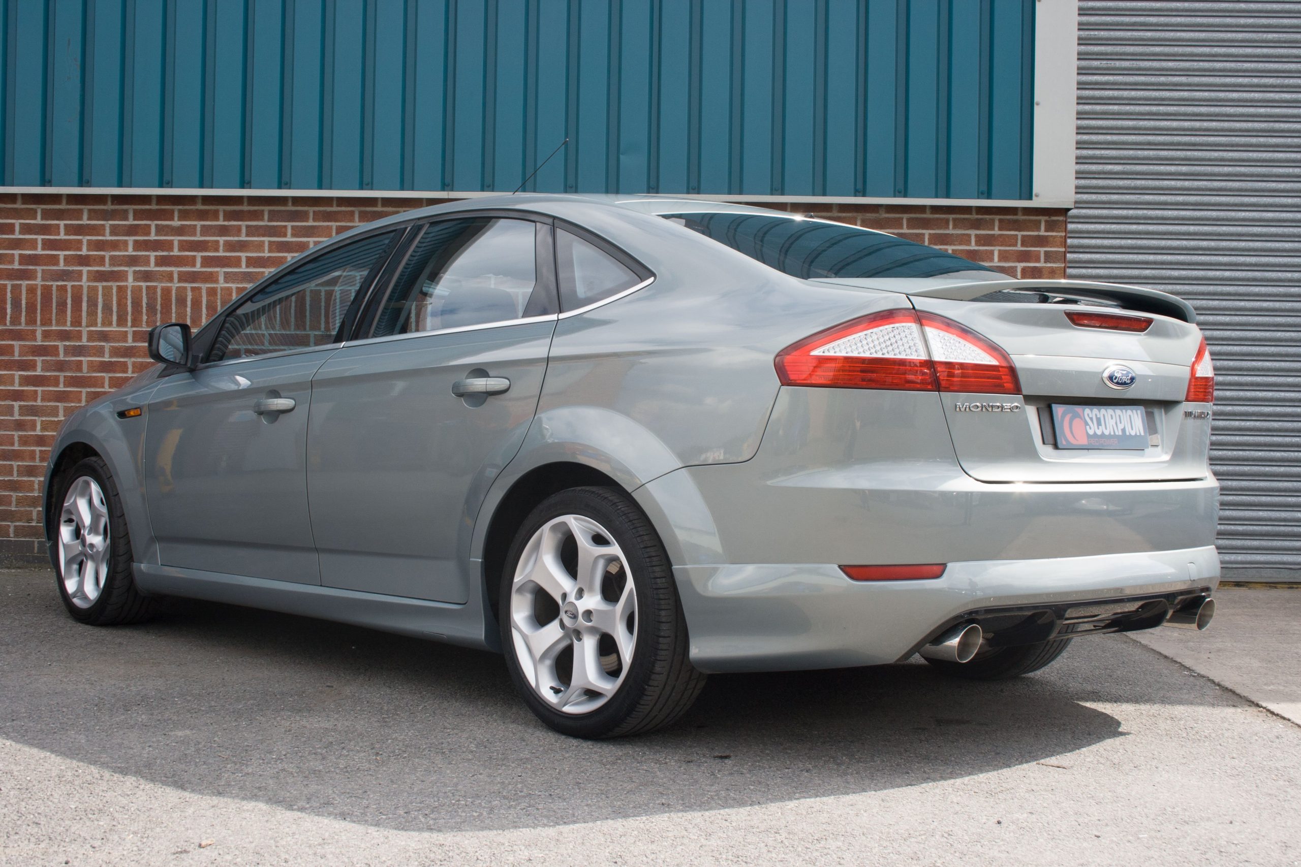Scorpion Exhausts Ford Mondeo 2.5 Turbo Hatchback 2007 2011 Resonated cat-back system – Daytona Tips