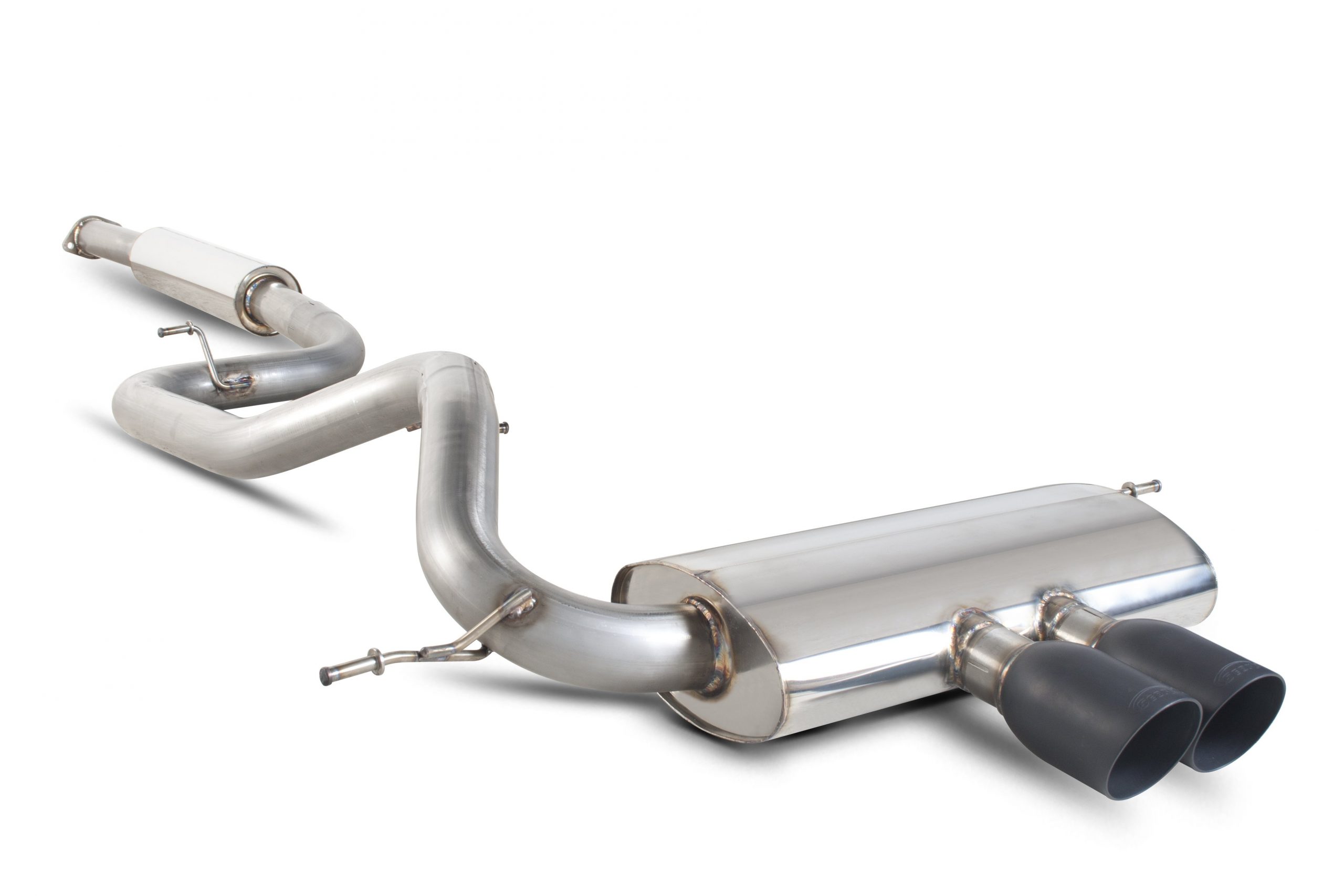 Scorpion Exhausts Ford Focus MK3 ST 250 Hatch Non GPF Model Only 2012 2019 Resonated cat-back system – Daytona Ceramic Tips