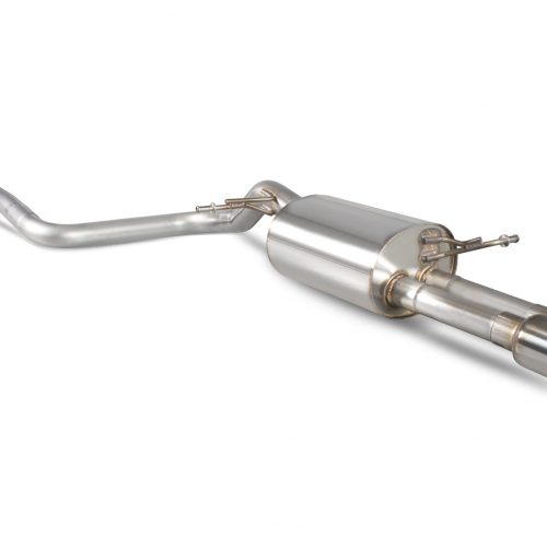 Scorpion Exhausts Ford Fiesta Ecoboost 1.0T 100125 & 140 PS 2013 2017 Resonated cat-back system – Daytona Tips