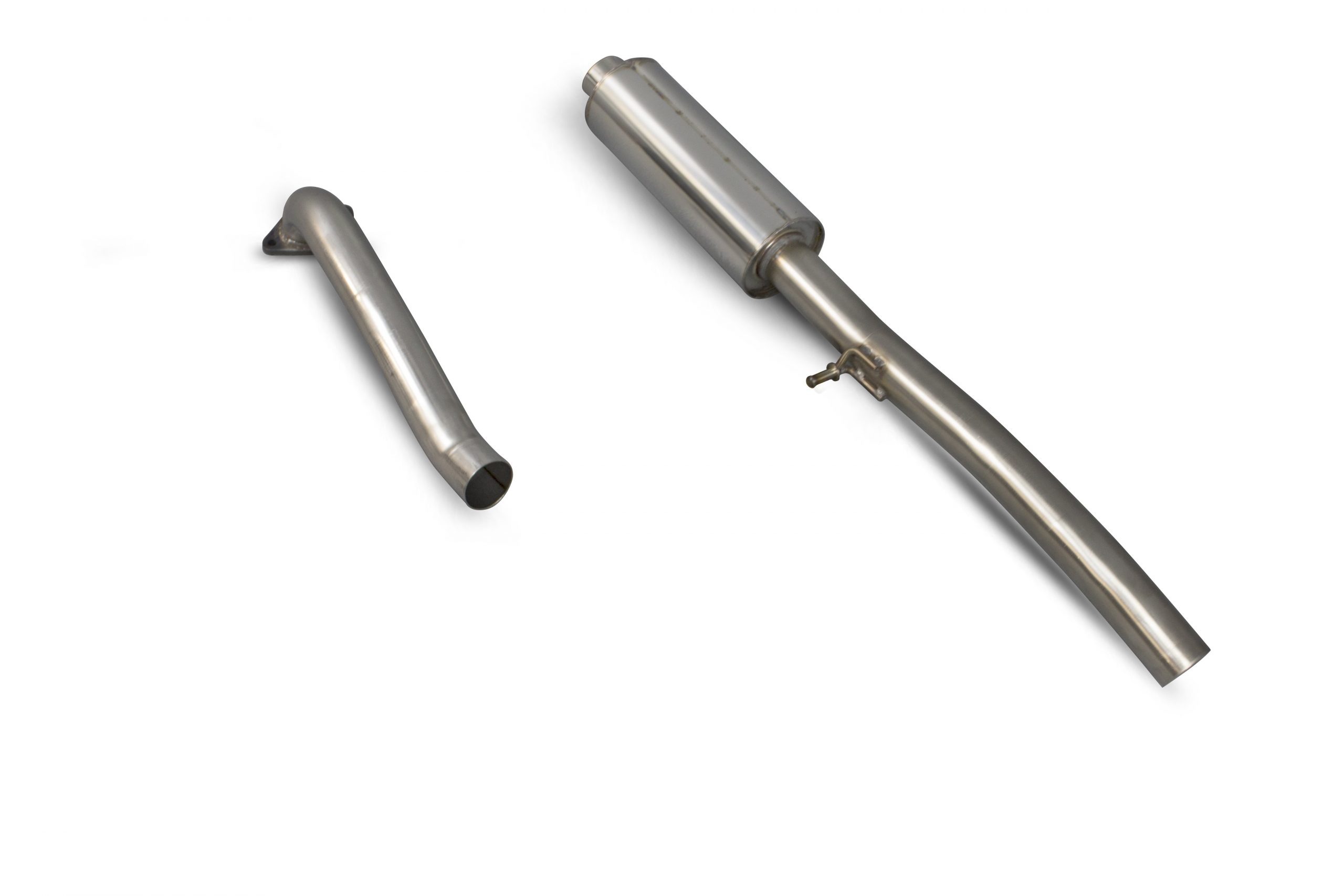 Scorpion Exhausts Ford Fiesta Ecoboost 1.0T 100125 & 140 PS 2013 2017 Rear silencer to cat-back upgrade (resonated)