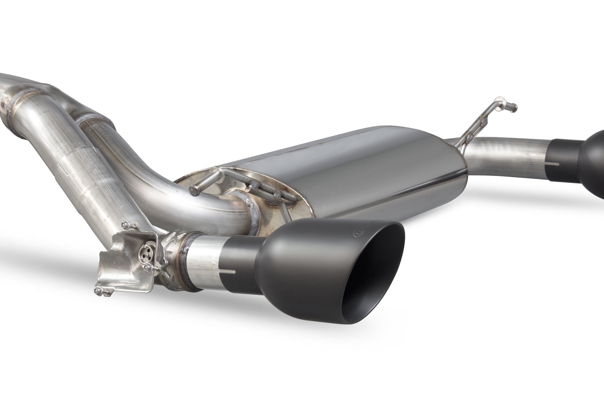 Scorpion Exhausts Ford Focus MK3 RS Non GPF Model Only 2016 2019 Cat-back system with electronic valve – Daytona Ceramic Tips