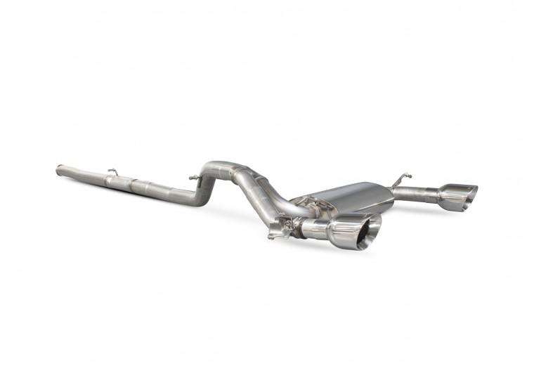 Scorpion Exhausts Ford Focus MK3 RS Non GPF Model Only 2016 2019 Cat-back system with electronic valve