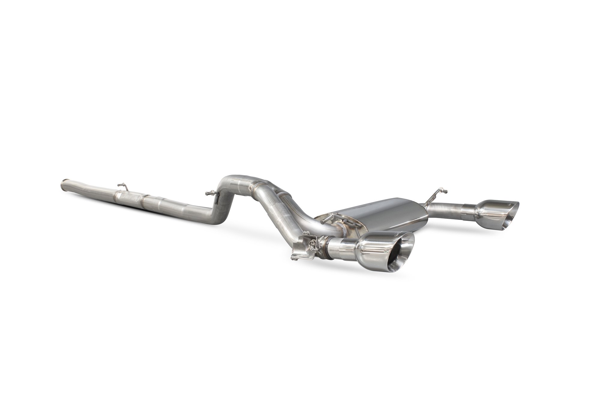 Scorpion Exhausts Ford Focus MK3 RS Non GPF Model Only 2016 2019 Cat-back system with no valves – Daytona Tips