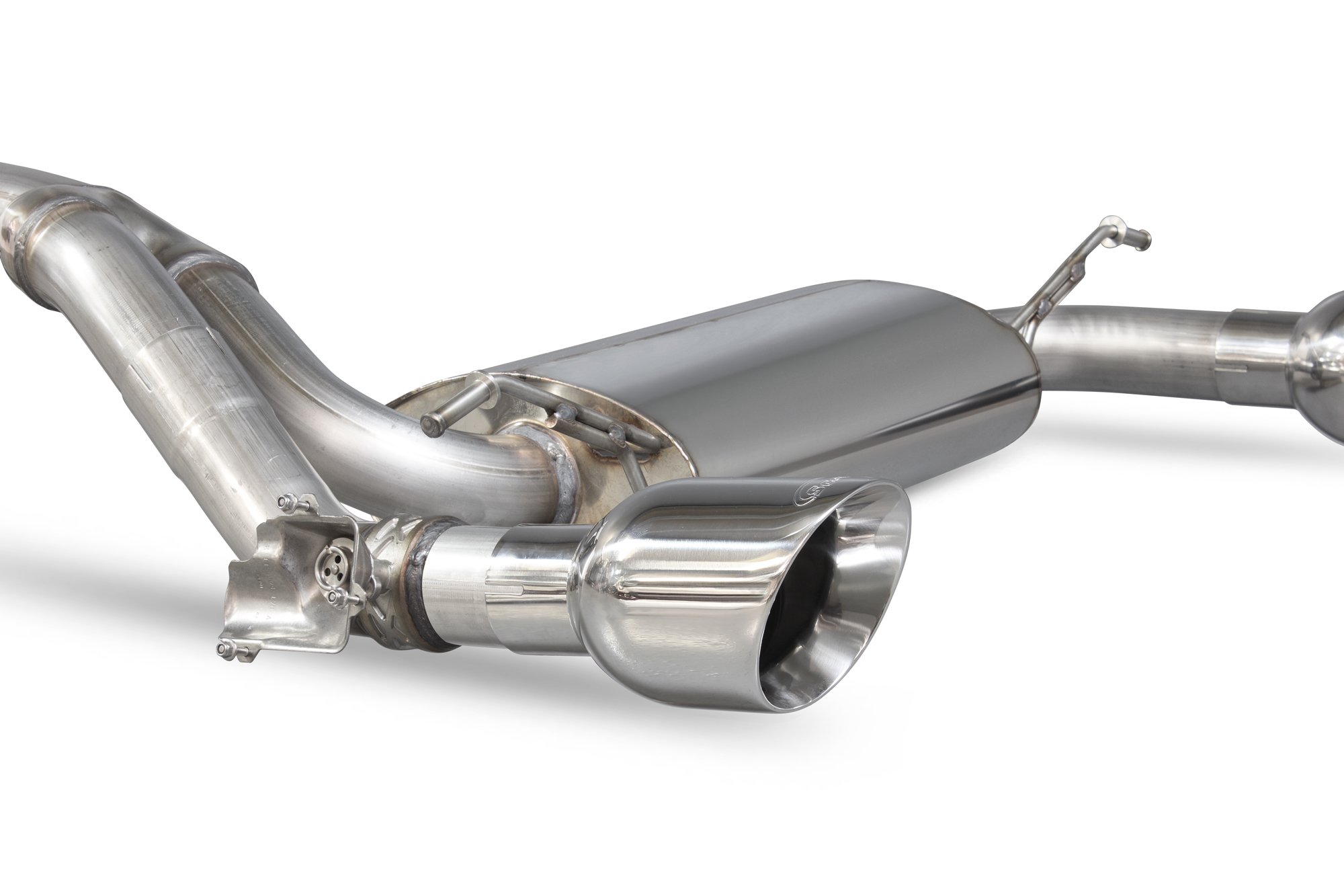 Scorpion Exhausts Ford Focus MK3 RS Non GPF Model Only 2016 2019 Cat-back system with no valves – Daytona Tips