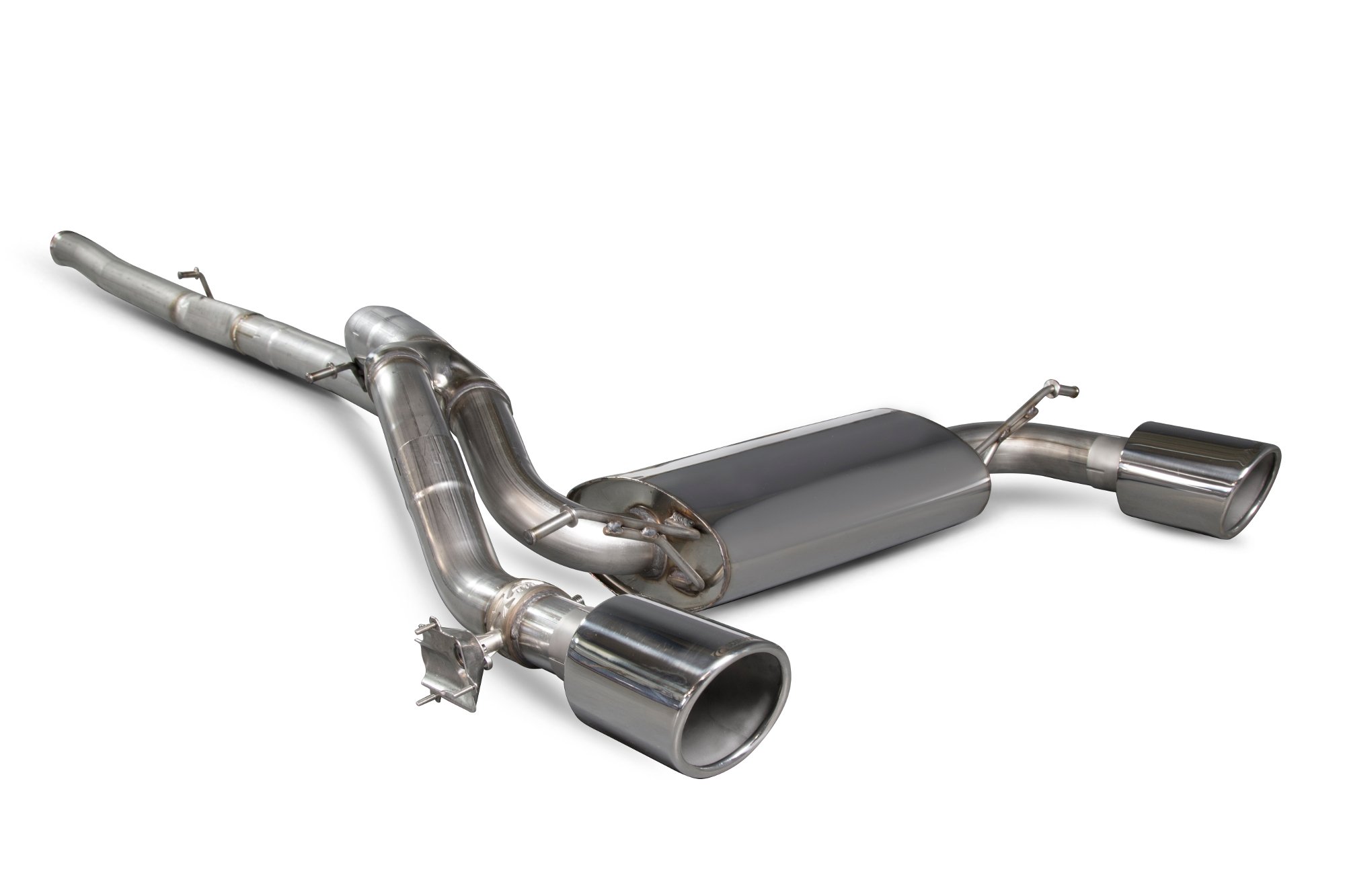 Scorpion Exhausts Ford Focus MK3 RS Non GPF Model Only 2016 2019 Cat-back system with electronic valve – Indy Tips