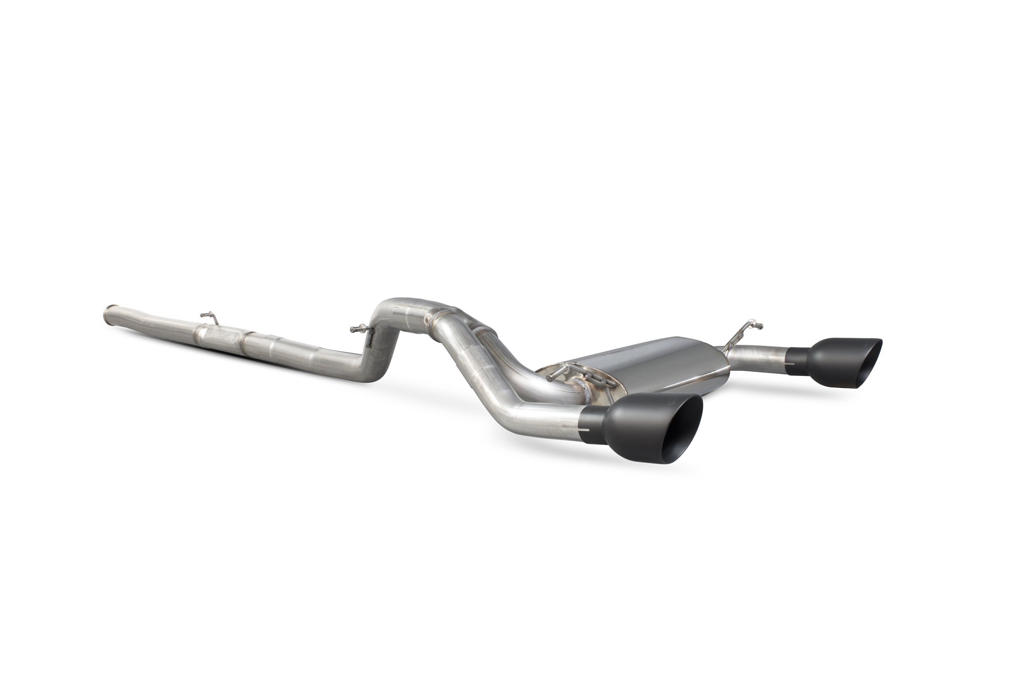 Scorpion Exhausts Ford Focus MK3 RS Non GPF Model Only 2016 2019 Cat-back system with no valves – Daytona Ceramic Tips