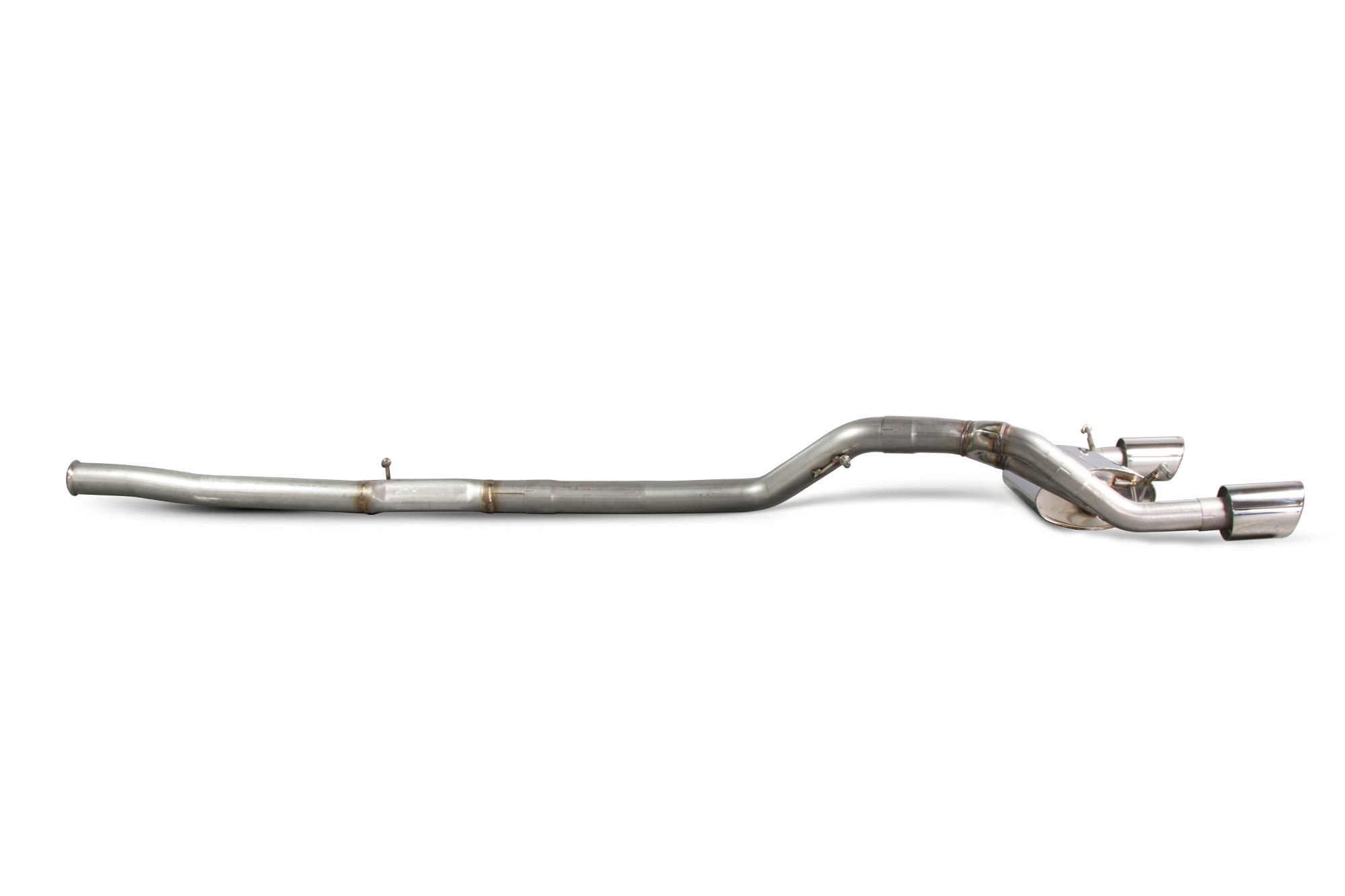 Scorpion Exhausts Ford Focus MK3 RS Non GPF Model Only 2016 2019 Cat-back system with no valves – Indy Tips
