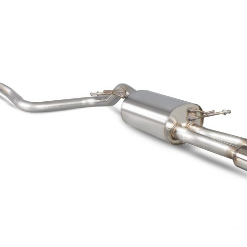 Scorpion Exhausts Ford Fiesta Ecoboost 1.0T 100125 & 140 PS 2013 2017 Non-resonated cat-back system – Daytona TIps