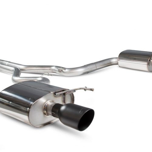 Scorpion Exhausts Ford Mustang 5.0 V8 GT Non GPF Model Only 2015 2019 Non-resonated cat-back system – Daytona Ceramic Tips