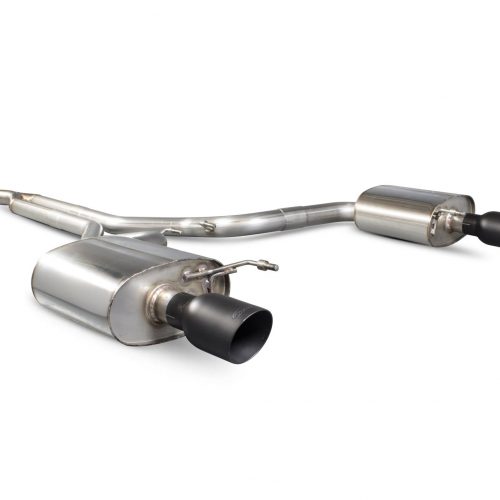 Scorpion Exhausts Ford Mustang 2.3T Non GPF Model Only 2015 2019 Non-resonated cat-back system –  – Daytona Ceramic Tips