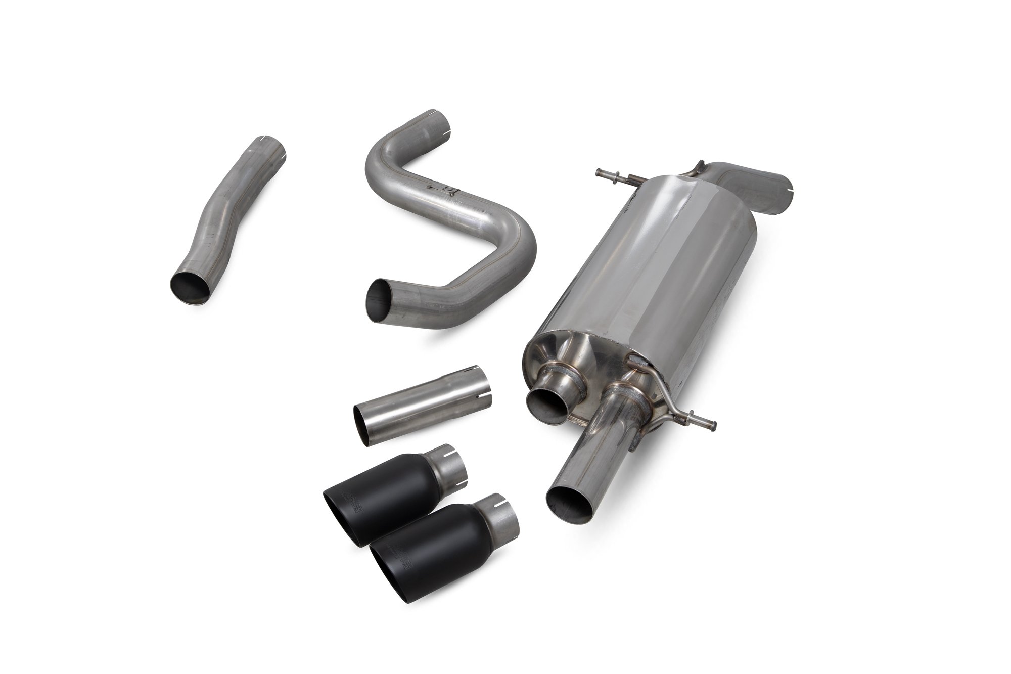Scorpion Exhausts Ford Fiesta ST MK8 GPF Model Only 2018 2020 GPF-Back system non-valved – Daytona Ceramic Tips