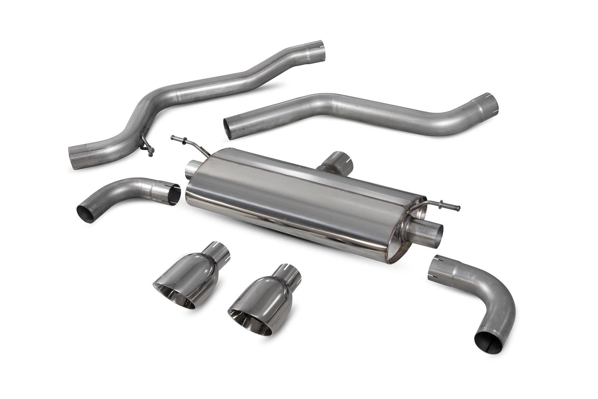 Scorpion Exhausts Ford Focus ST Mk4 2019 2020 GPF-Back System – Daytona Tips