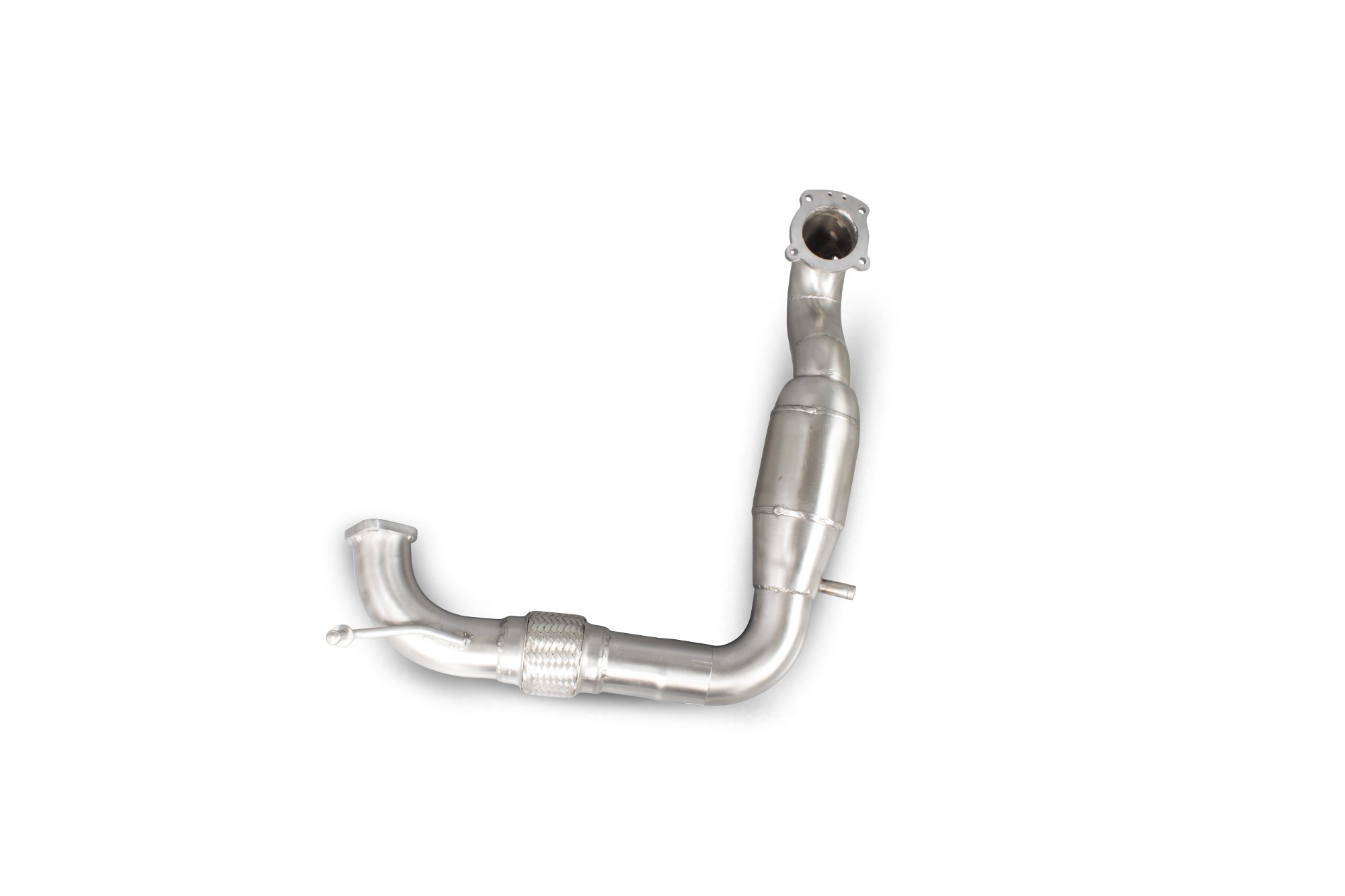 Scorpion Exhausts Ford Fiesta Ecoboost 1.0T 100125 & 140 PS 2013 2017 Downpipe with high flow sports catalyst
