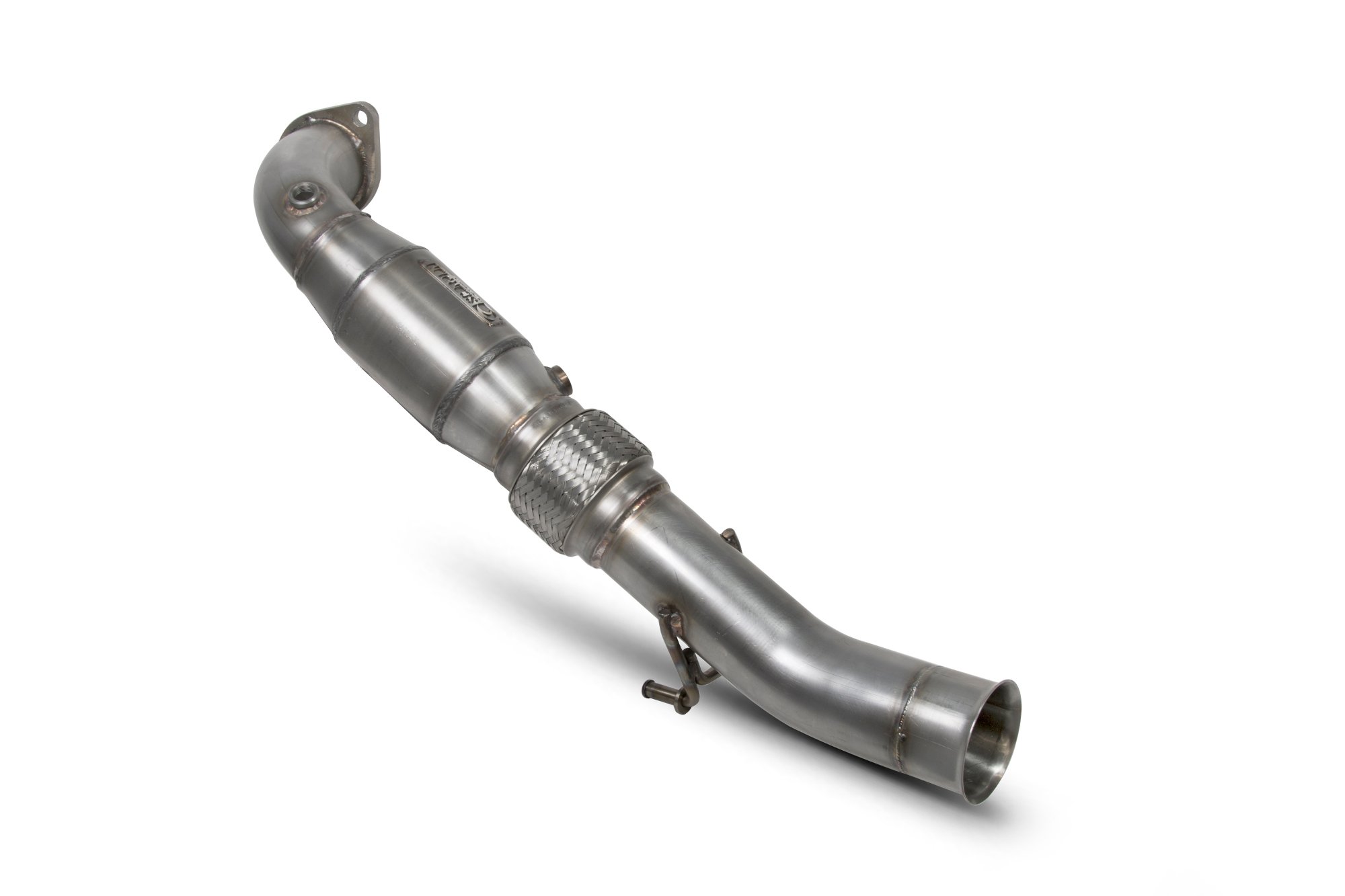 Scorpion Exhausts Ford Focus MK3 RS Non GPF Model Only 2016 2019 Downpipe with a high flow sports catalyst