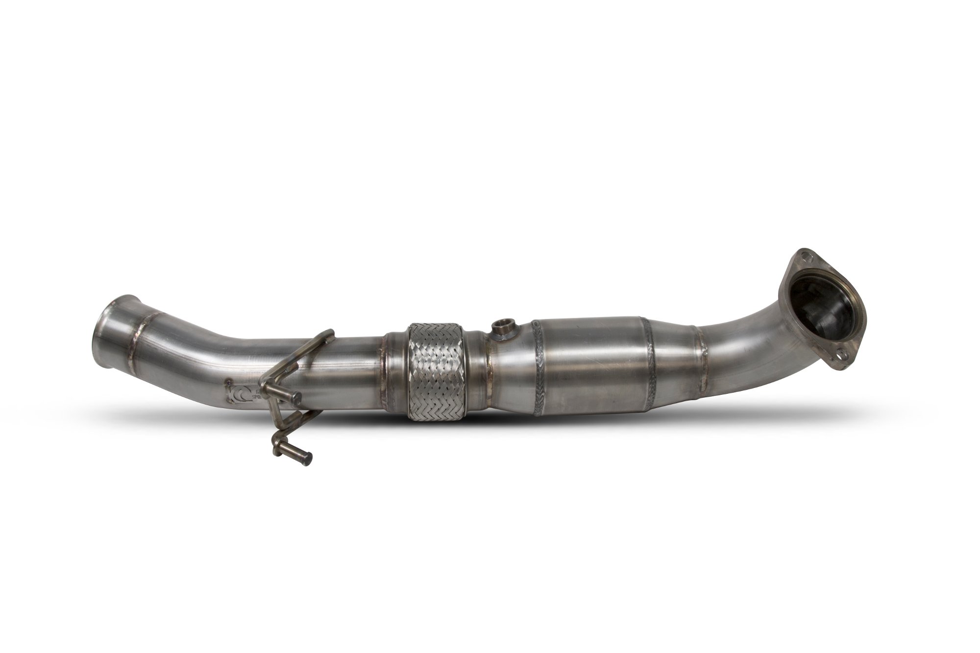 Scorpion Exhausts Ford Focus MK3 RS Non GPF Model Only 2016 2019 Downpipe with a high flow sports catalyst