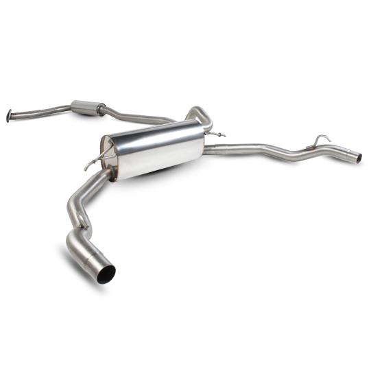 Scorpion Exhausts Honda Civic Type R FN2 2007 2012 Resonated cat-back system – OE Fitment