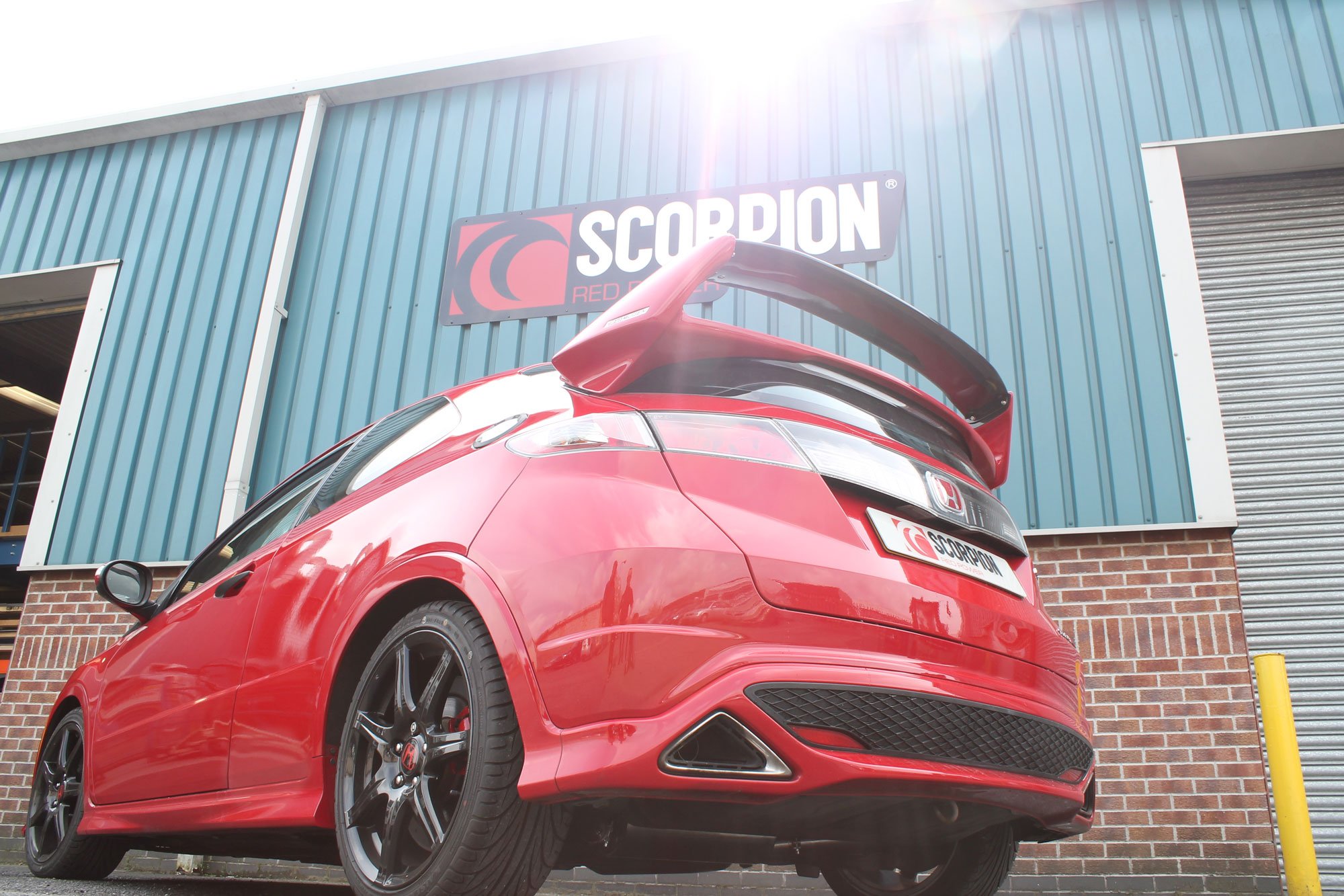 Scorpion Exhausts Honda Civic Type R FN2 2007 2012 Resonated cat-back system – OE Fitment