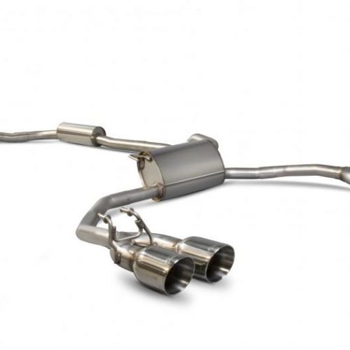 Scorpion Exhausts Honda Civic Type R FK2 (LHD) 2015 2017 Resonated cat-back system – Daytona Tips
