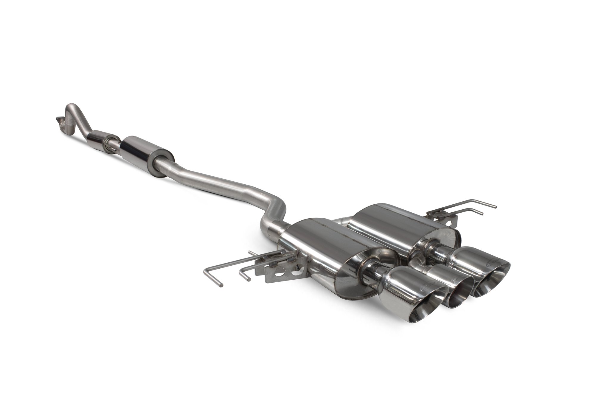 Scorpion Exhausts Honda Civic Type R FK8 R/H Drive Non GPF Model Only 2017 2019 Resonated cat-back system – Daytona Tips