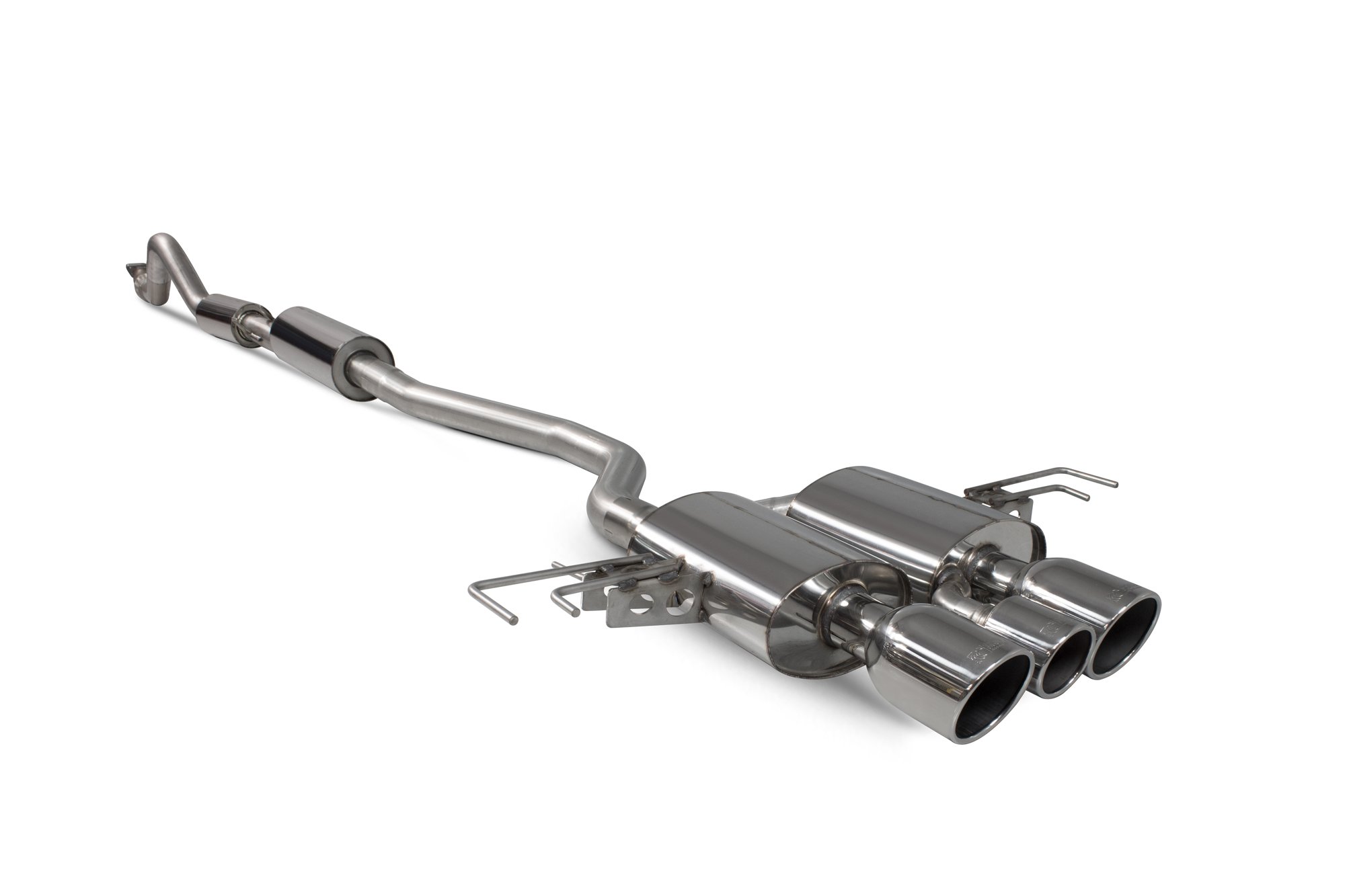 Scorpion Exhausts Honda Civic Type R FK8 R/H Drive Non GPF Model Only 2017 2019 Resonated cat-back system – Indy Tips