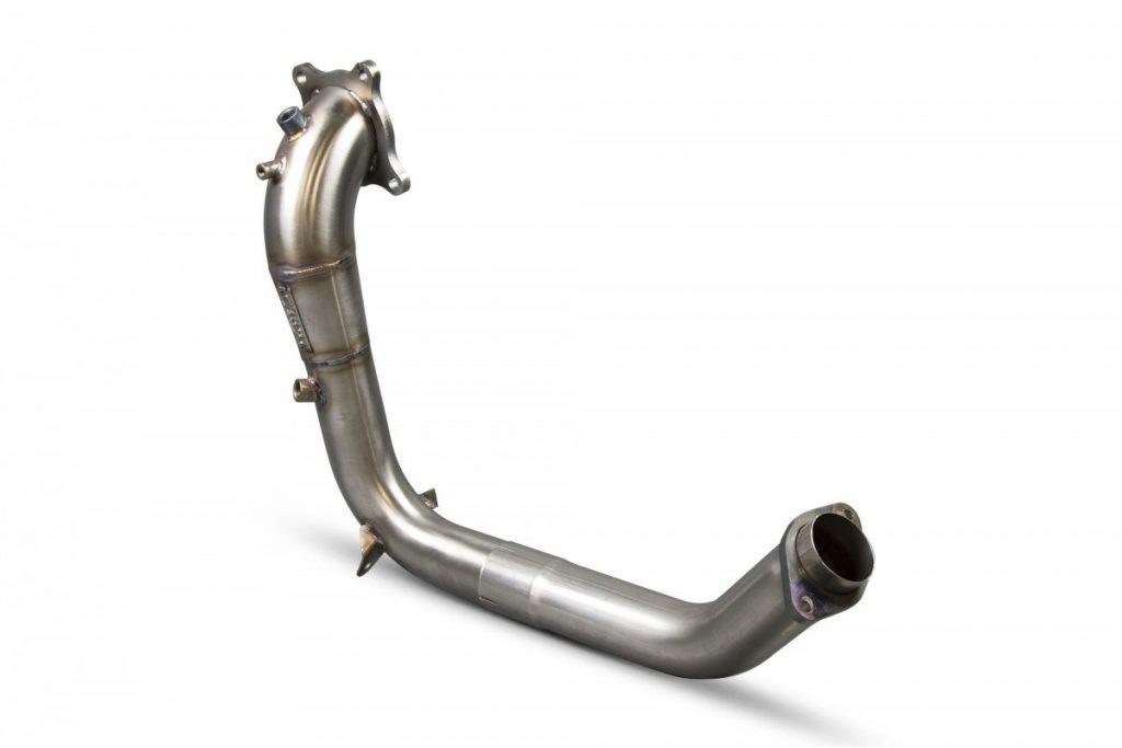 Scorpion Exhausts Honda Civic Type R FK2 (LHD) 2015 2017 Downpipe with a high flow sports catalyst