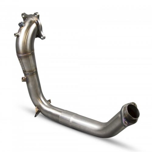 Scorpion Exhausts Honda Civic Type R FK2 (LHD) 2015 2017 Downpipe with a high flow sports catalyst