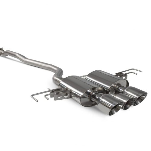 Scorpion Exhausts Honda Civic Type R FK8 L/H Drive 2017 2018 Part-resonated flex-back system – Daytona Tips