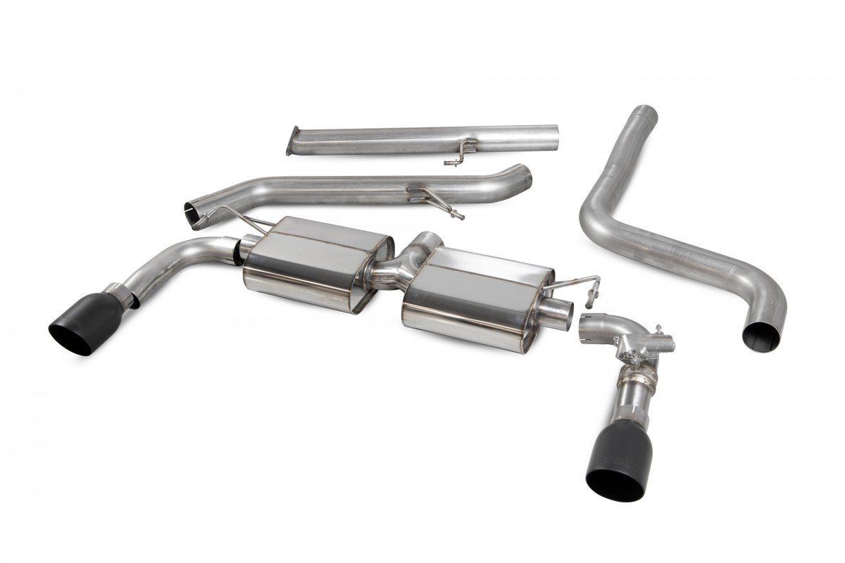 Scorpion Exhausts Hyundai I30 N / N Performance Non GPF Model Only 2017 2018 Non-resonated cat-back with electronic valve – Daytona Ceramic Tips