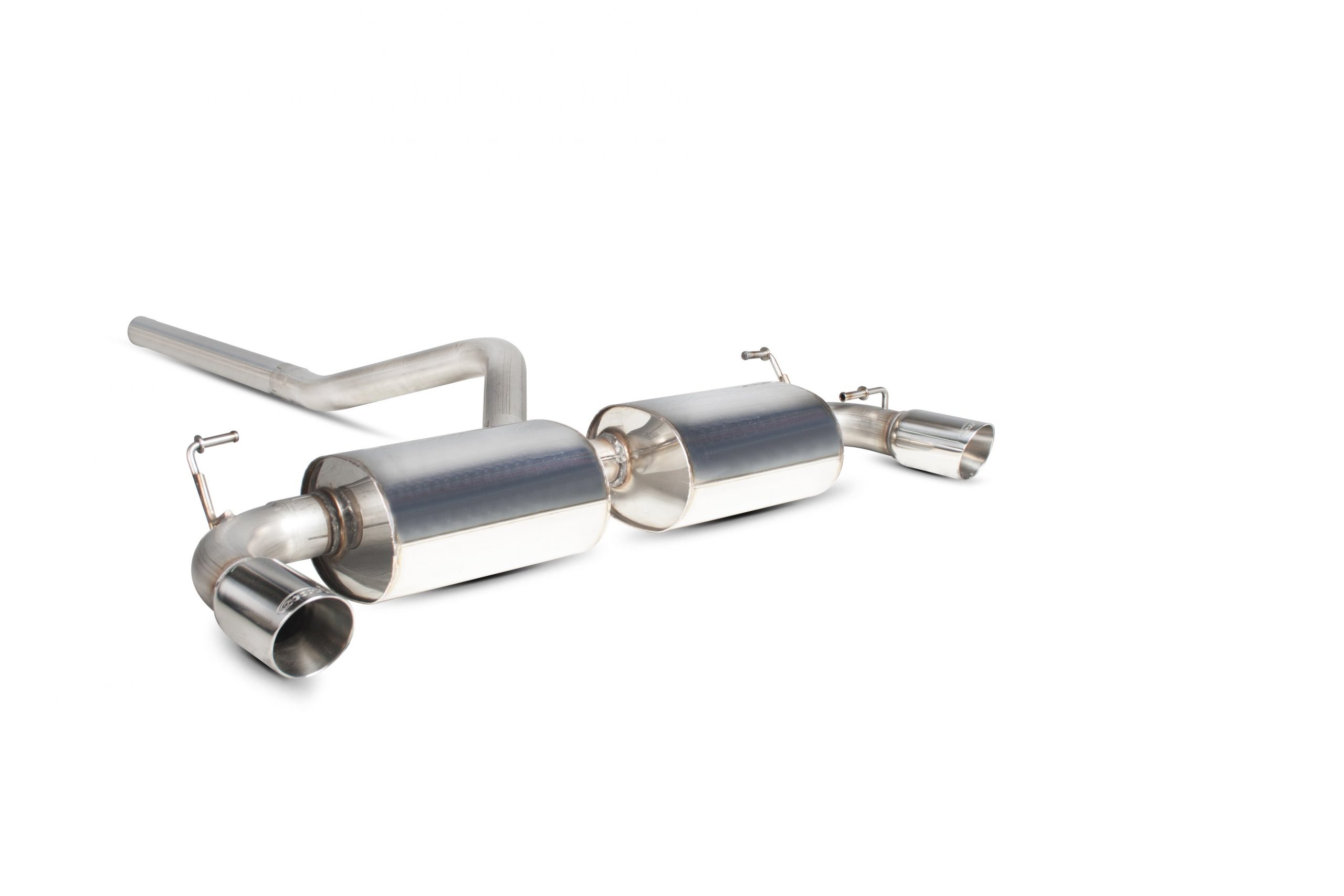 Scorpion Exhausts Land Rover Range Rover Evoque 5 door & Coupe TD4 & SD4 Pure & Prestige Dynamic 4WD only 2011 2015 DPF-back system – Daytona Tips