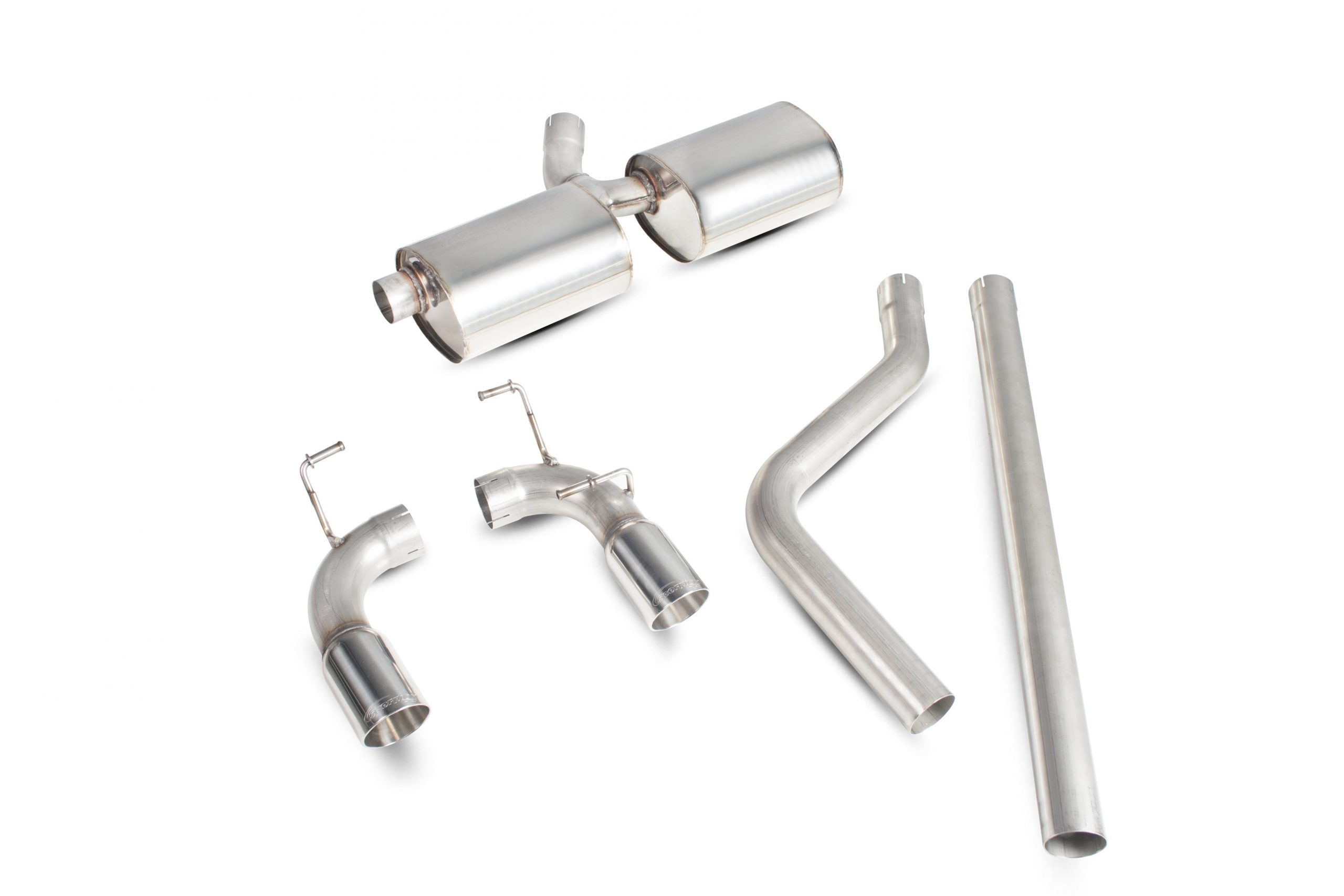 Scorpion Exhausts Land Rover Range Rover Evoque 5 door & Coupe TD4 & SD4 Pure & Prestige Dynamic 4WD only 2011 2015 DPF-back system – Daytona Tips