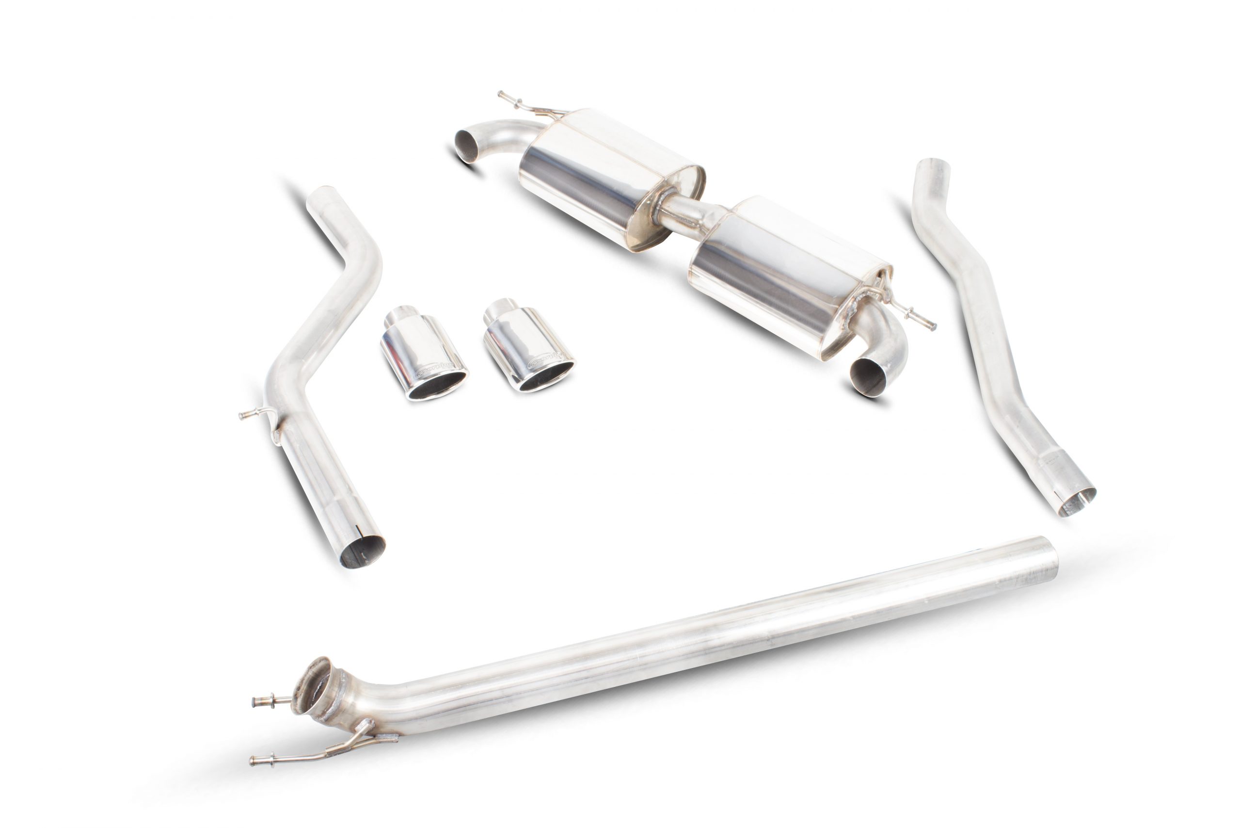 Scorpion Exhausts Mercedes-Benz A-Class A180/A200 Sport & A250 AMG (2 wheel drive) 2012 2015 Non-resonated cat-back system – EVO Tips