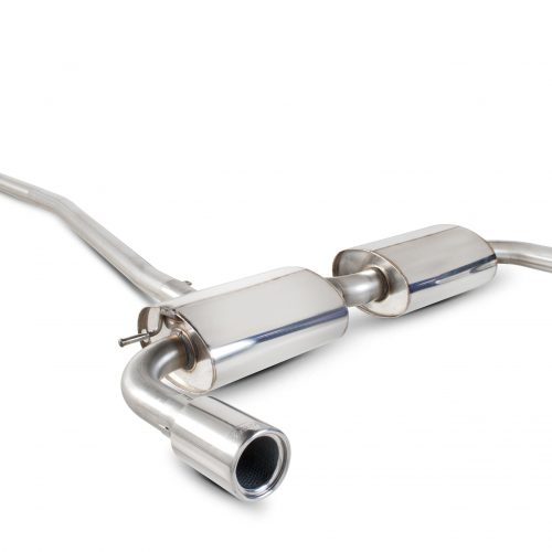 Scorpion Exhausts Mini Countryman R60 Cooper S All4  2010 2015 Non-resonated cat-back system – Imola (twin) Tips